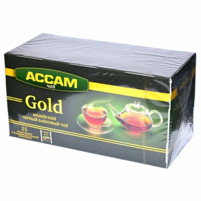 Чай Assam Gold черный 25*1,8гр к/у