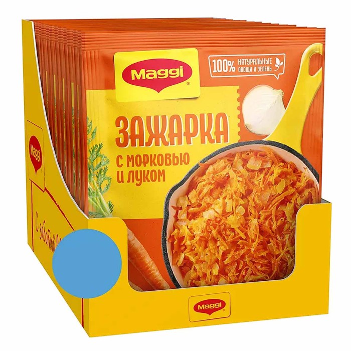 Приправа Maggi Зажарка с луком и морковью 60гр м/у