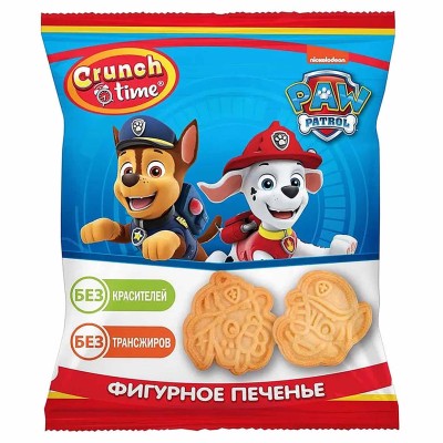 Печенье Щенячий патруль фигурное 20гр м/у