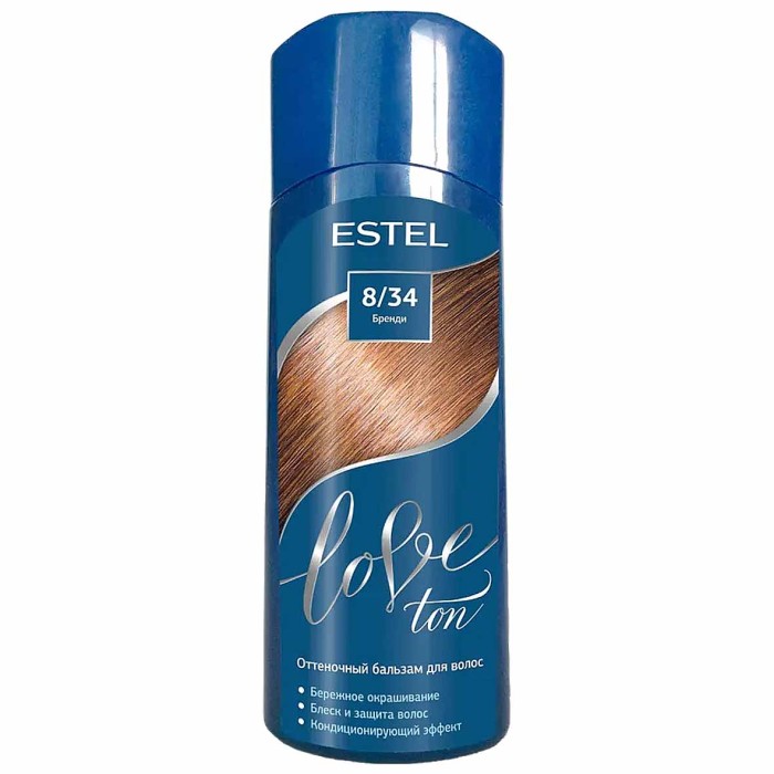 Бальзам оттеночный для волос Estel Love ton Бренди 8/34 150мл пэт