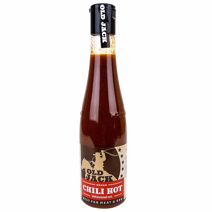 Соус для мяса Old Jack Chili Hot 320гр пэт