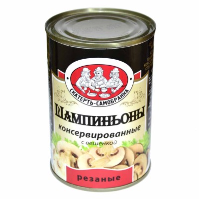 Грибы шампиньоны Скатерть-Самобранка 425мл ж/б