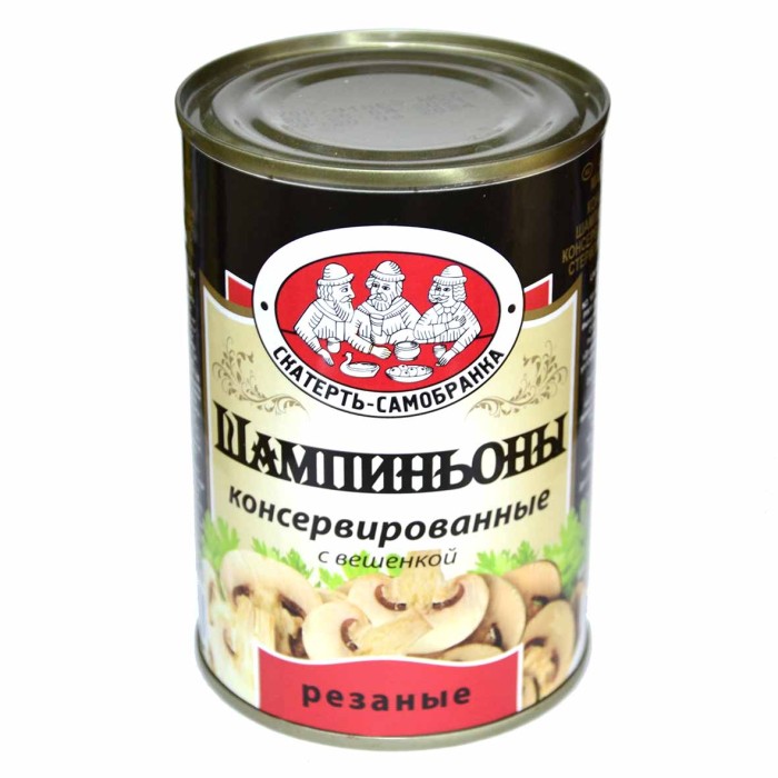Грибы шампиньоны Скатерть-Самобранка 425мл ж/б