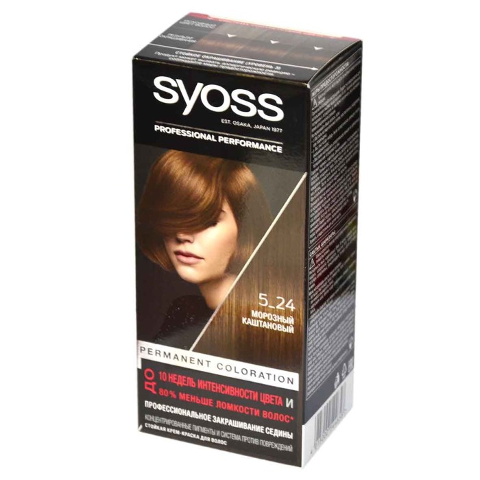 Краска для волос Syoss Морозный каштановый к/у