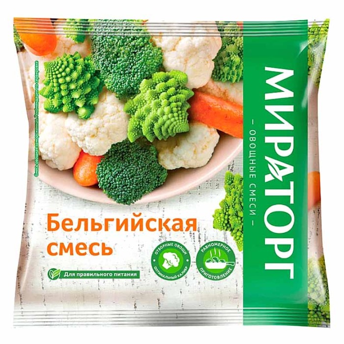 Смесь овощная Vитамин Бельгийская 400гр м/у