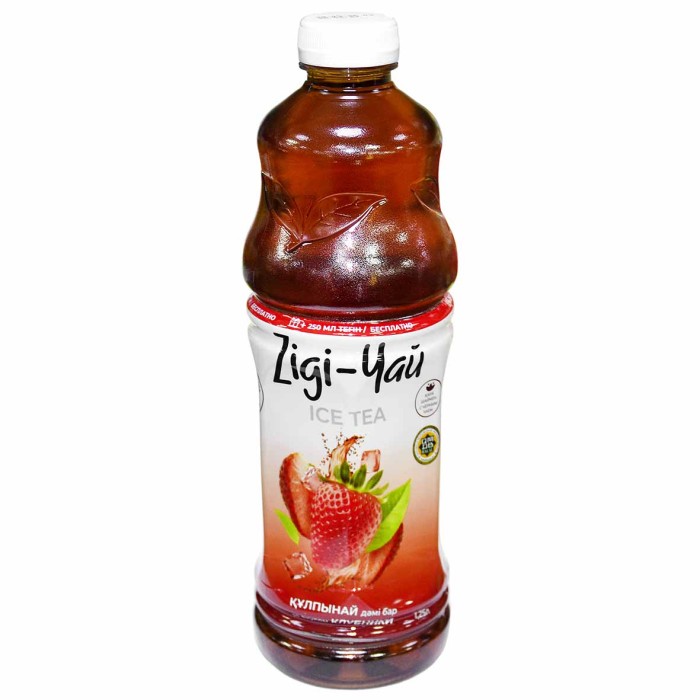 Чай Zigi-Чай Клубника 1,25л пэт