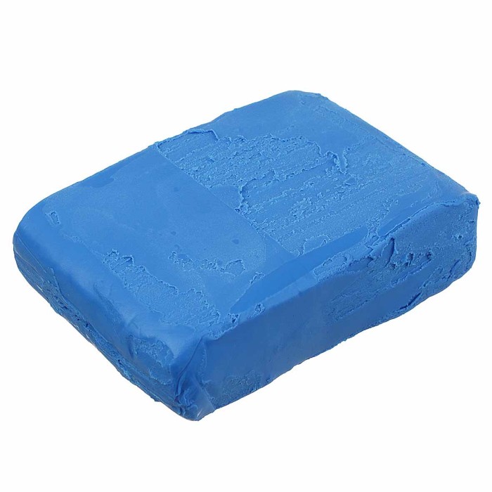 Глина Ермак для глубокой очистки кузова голубая 160гр арт728-044