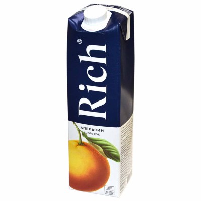 Сок Rich апельсиновый 1л т/п