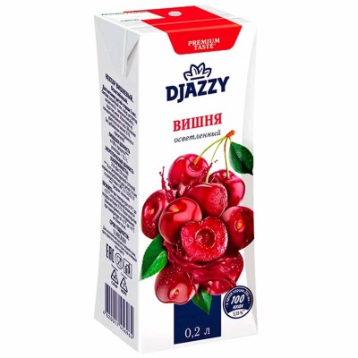 Нектар Djazzy вишня 0.2л т/п