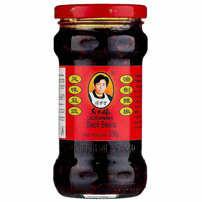 Соус Lao Gan Ma из черных соевых бобов 250гр ст/б