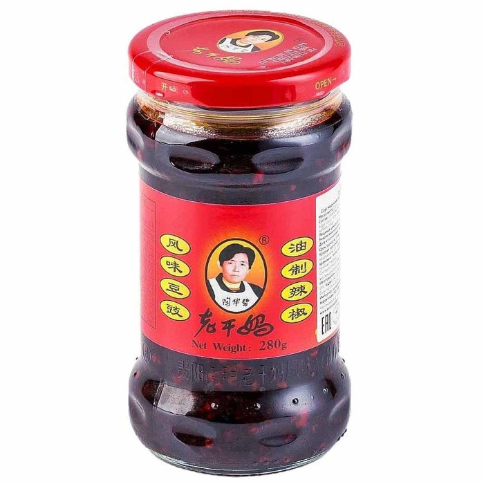 Соус Lao Gan Ma из черных соевых бобов 250гр ст/б
