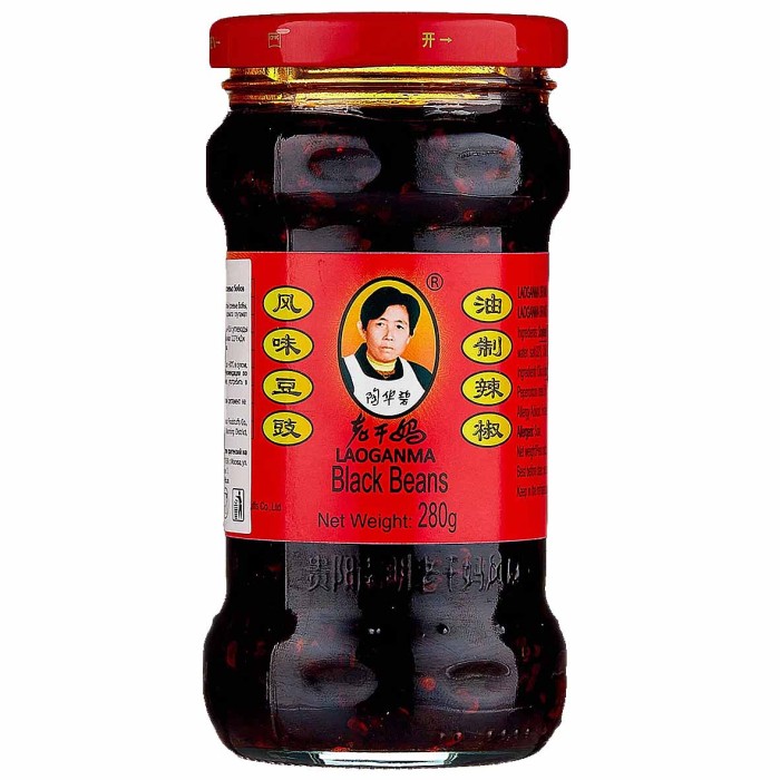 Соус Lao Gan Ma из черных соевых бобов 250гр ст/б