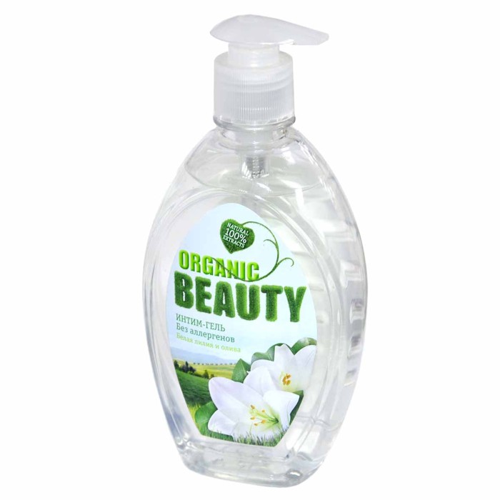 Гель для интимной гигиены Organic beauty Белаю лилия и олива 500мл пэт