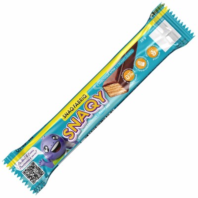 Батончик Snaq Fabbiq ваф глаз со вкусом сливочного крема 23гр м/у