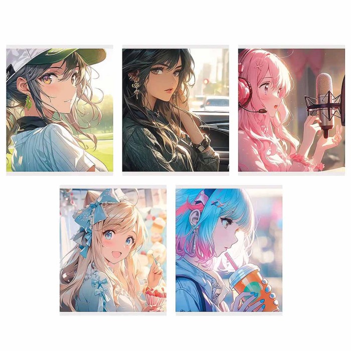 Тетрадь Listoff Стильные и Красивые 48л кл арт489017