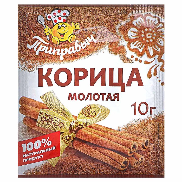 Корица Приправыч молотая 10гр м/у
