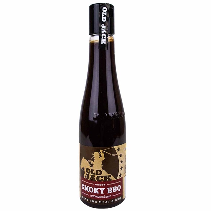 Соус для мяса Old Jack Smoky BBQ 375гр пэт