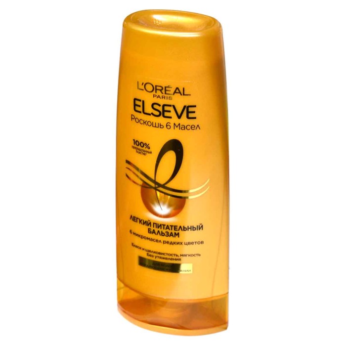 Бальзам для волос Loreal Elseve Роскошь 6 масел 400мл пэт