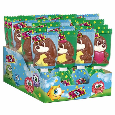 Фигурка шоколадная Мок-Мок с печеньем 24гр м/у