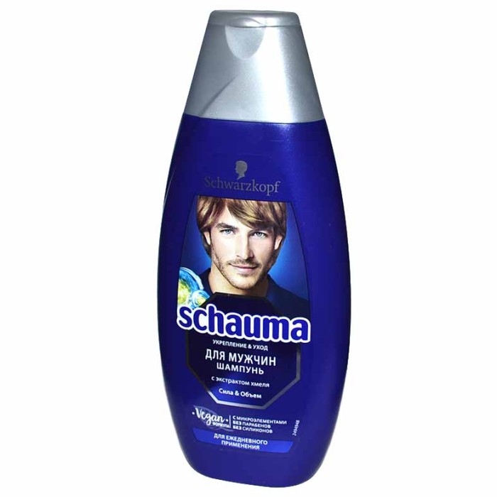 Шампунь для волос Schauma Men с хмелем 750мл пэт
