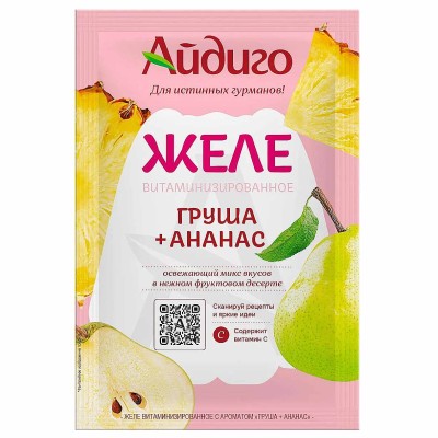 Желе Айдиго груша/ананас 50гр м/у