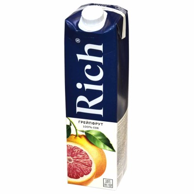 Нектар Rich грейпфруктовый 1л т/п