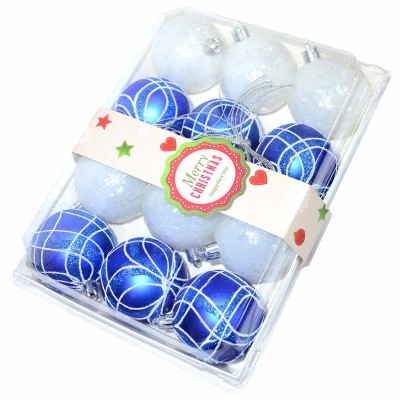 Набор украшений елочных Шары в коробке артNO.EL-36 №21