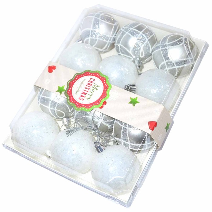 Набор украшений елочных Шары в коробке артNO.EL-36 №21
