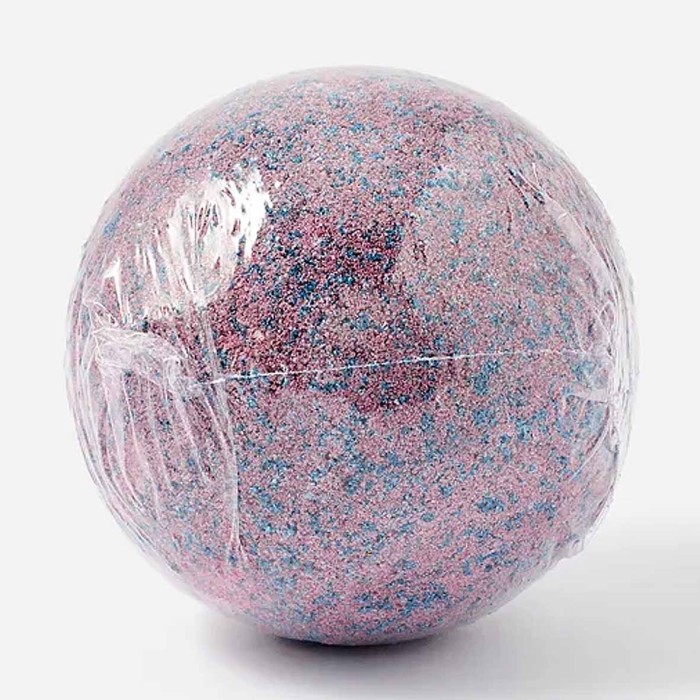 Бурлящая соль для ванн с шиммером Lolimi) Космический фейерверк 135гр к/у