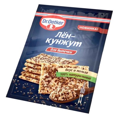 Смесь семян Dr.Oetker лен и кунжут 15гр м/у