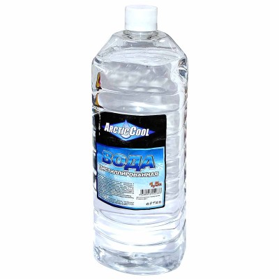 Вода дистиллированная ArticCool 1,5л пэт