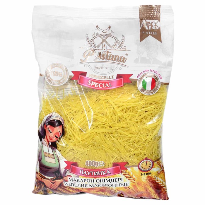 Макароны Pastana Паутинка 400гр м/у