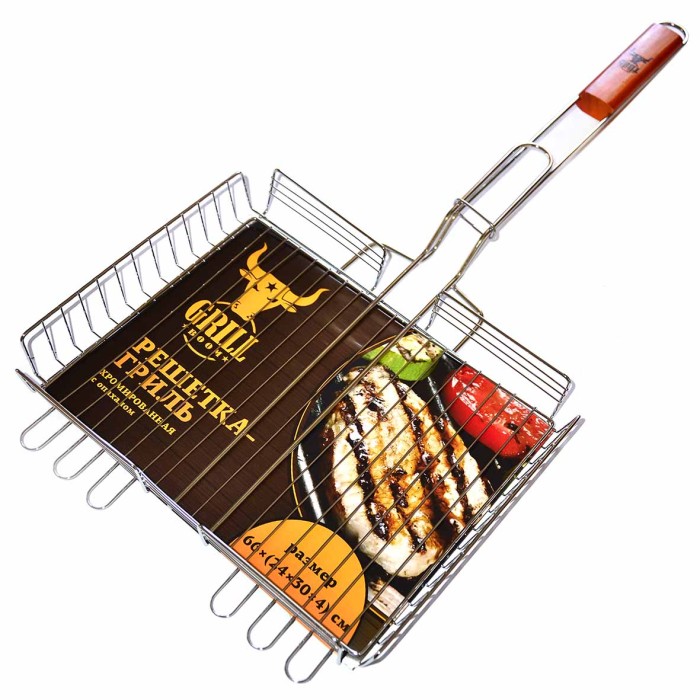 Решетка-гриль Grillboom хром арт104-005