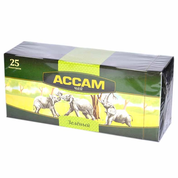 Чай Ассам Premium зеленый 25*1,8гр к/у