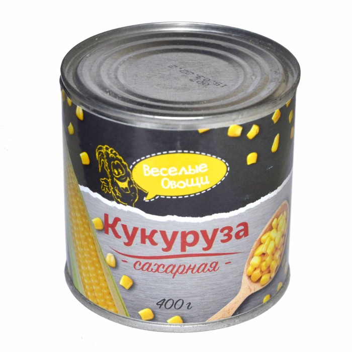 Кукуруза Веселые овощи 400гр ж/б