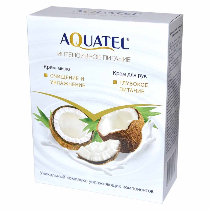 Набор подарочный Aquatel  интенсивное питание к/у