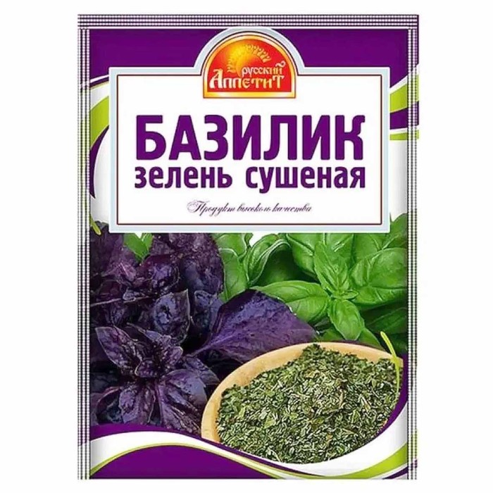 Приправа Русский Аппетит Базилик 5гр м/у