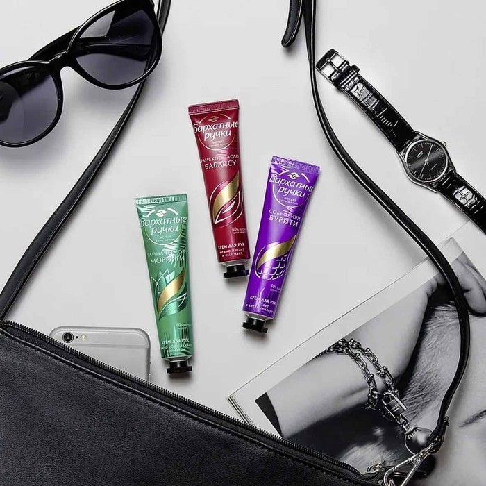 Крем для рук Бархатные ручки Тайна цветов 30мл туба