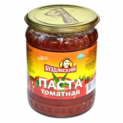 Паста томатная Буздякскии 500гр ст/б