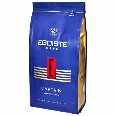 Кофе Egoiste Captain зерна 250гр д/п