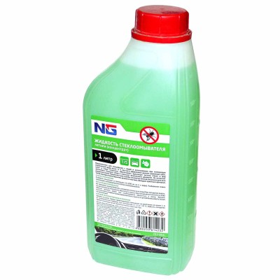 Жидкость стеклоомывателя NG летняя концентрат 1л арт727-054