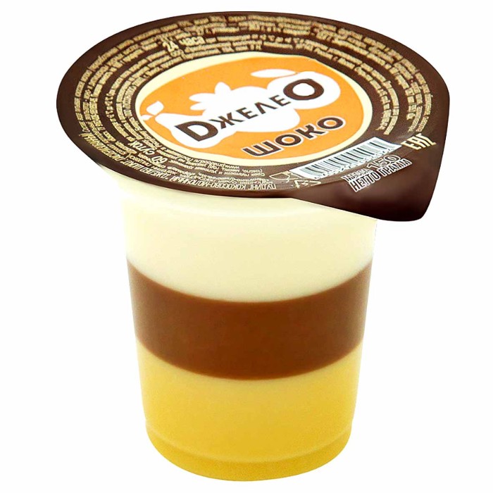 Пудинг Джелео Шоко кокосово-молочный 150гр пэт