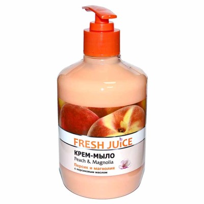 Крем-мыло жидкое Fresh Juice Персик и магнолия 460мл пэт