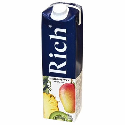 Нектар Rich мультифруктовый 1л т/п