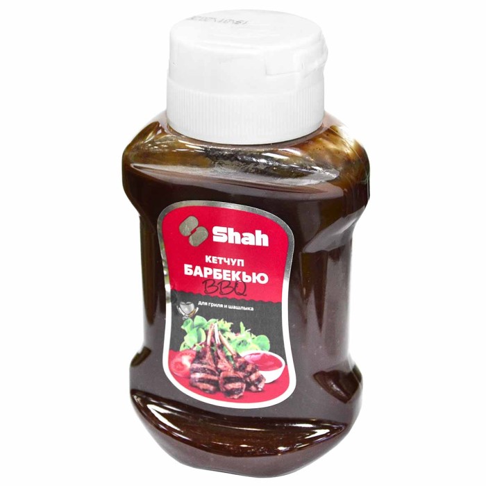 Кетчуп Shah Барбекью BBQ для гриля и шашлыка 300гр пэт