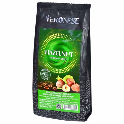 Кофе молотый Veronese Hazelnut  200гр м/у