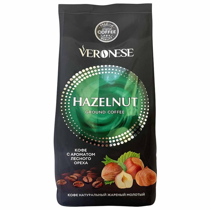 Кофе молотый Veronese Hazelnut  200гр м/у