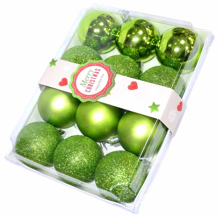 Набор украшений елочных Шары в коробке артNO.EL-33 №22