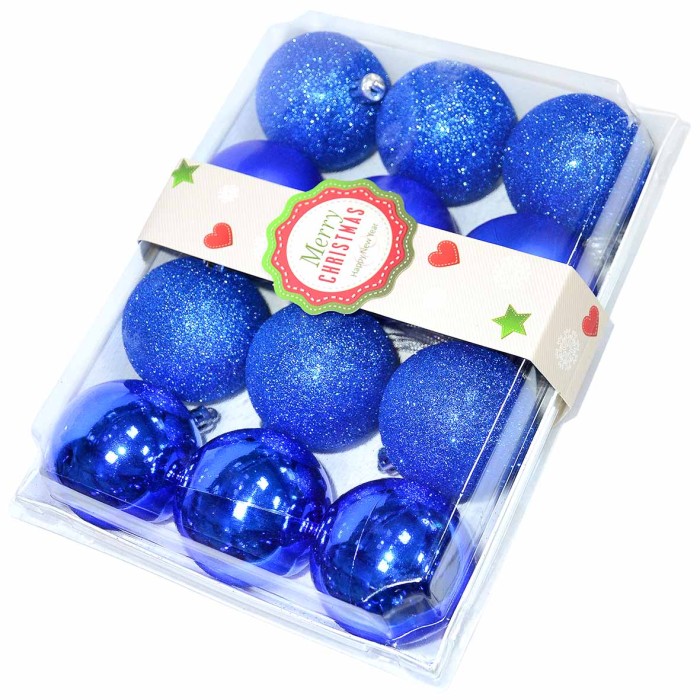 Набор украшений елочных Шары в коробке артNO.EL-33 №22
