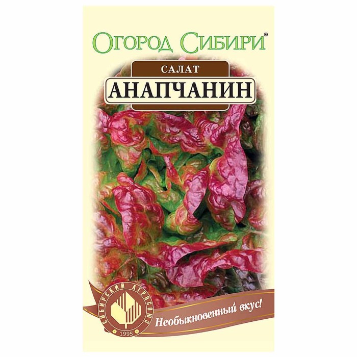 Салат Сибирский Агросоюз Анапчанин 0,5гр м/у
